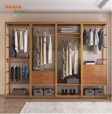 Chắc chắn và bền bỉ từ kệ sắt treo quần áo-KST 003