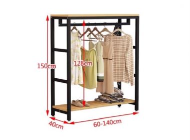 Thỏa sức sáng tạo cùng kệ treo quần áo sắt-KST 004