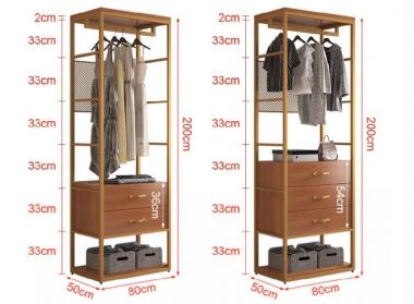 Chắc chắn và bền bỉ từ kệ sắt treo quần áo-KST 003