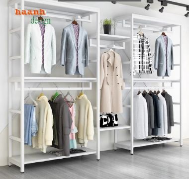 Thỏa sức sáng tạo cùng kệ treo quần áo sắt-KST 004