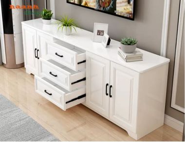 Mẫu Kệ Tivi Gỗ Công Nghiệp Hiện Đại Cao Cấp Xu Hướng 2026-KCH 009