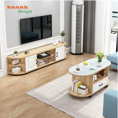 Kệ Tivi Phòng Khách Gỗ Công Nghiệp MDF Chống Ẩm Cao Cấp-KCH 011