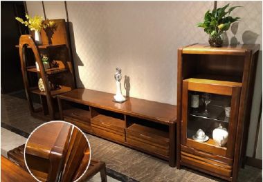 Kệ ti vi gỗ phòng khách hiện đại– Giải pháp nội thất tinh tế-KTH 010