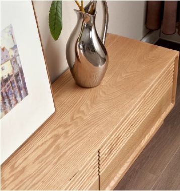 Mẫu kệ tivi phòng khách gỗ sồi đáng mua nhất năm 2025-KTH 011