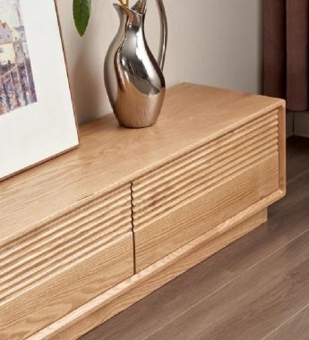 Mẫu kệ tivi phòng khách gỗ sồi đáng mua nhất năm 2025-KTH 011