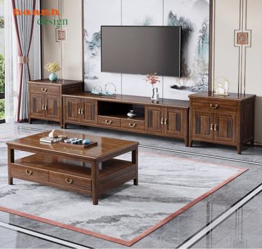 Top mẫu kệ tivi phòng khách đẹp phong cách hiện đại-KTH 012