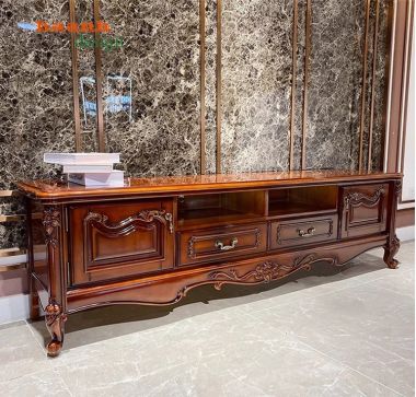 Kệ TV Phòng Khách Tân Cổ Điển Châu Âu - Sang Trọng và Tinh Tế KTD 004