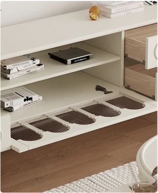 Kệ Tivi Cổ Điển Phong Cách Pháp Đẹp Tinh Tế-KTD 011