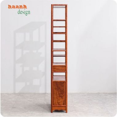 Khung kệ gỗ trang trí phòng khách – Bền đẹp theo thời gian-KTT 016