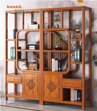 Kệ gỗ bày đồ - Tạo điểm nhấn cho không gian sống của bạn-KTT 010