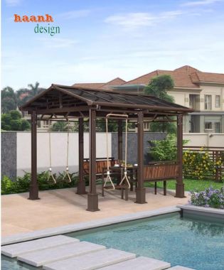 Nhà chòi kẽm sân vườn - Điểm nhấn cho không gian ngoài trời-NSC 014