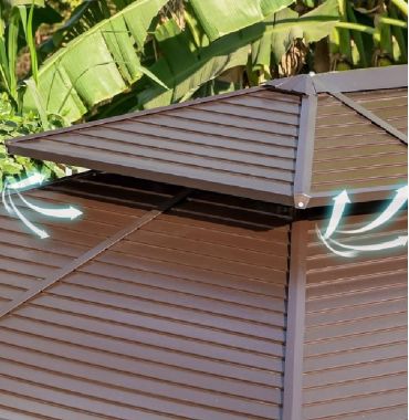 Mẫu chòi sân vườn hiện đại cao cấp – Tùy chỉnh theo yêu cầu-NSC 017