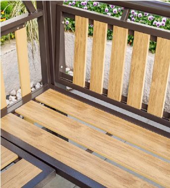 Chòi nghỉ sân vườn bằng sắt – Giải pháp hiện đại ngoài trời-NSC 018