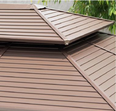 Nhà chòi kẽm ngoài trời - Giải pháp cho không gian sống-NSC 013