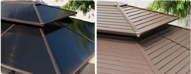 Nhà chòi kẽm ngoài trời - Giải pháp cho không gian sống-NSC 013