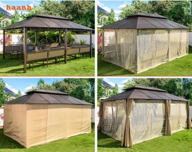 Trải nghiệm tiệc nướng tuyệt vời dưới nhà chòi kẽm sân vườn-NSC 016