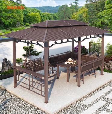 Tạo cảm hứng cho khu vườn với nhà chòi kẽm ngoài trời-NSC 015