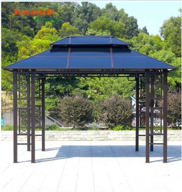 Nhà chòi ngoài trời chất liệu kẽm sơn tĩnh điện NCS 006