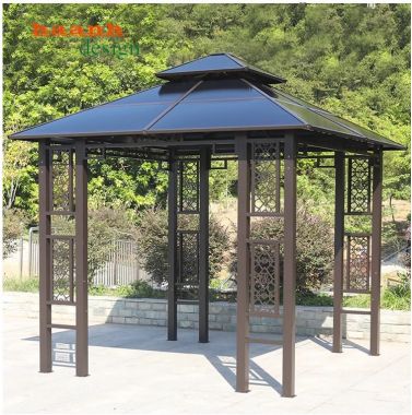 Nhà chòi ngoài trời chất liệu kẽm sơn tĩnh điện NCS 006