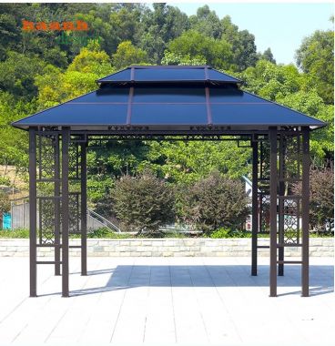 Nhà chòi ngoài trời chất liệu kẽm sơn tĩnh điện NCS 006