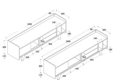 Kệ Ti Vi Gỗ Óc Chó Tự Nhiên Sản Phẩm Cho Gia Đình.KTH 001