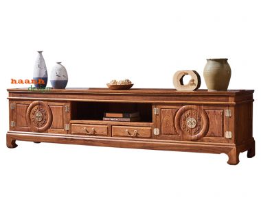 Kệ Ti Vi Giả Cổ Ấn Tượng Với Phong Cách Á Đông.KTV 002