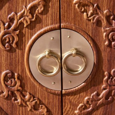 Kệ Ti Vi Giả Cổ Ấn Tượng Với Phong Cách Á Đông.KTV 002