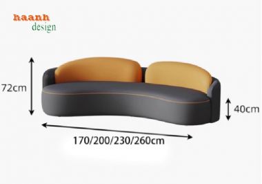 Sofa sảnh khách sạn vải nỉ, giả da Hàn Quốc cao cấp-SFK 006