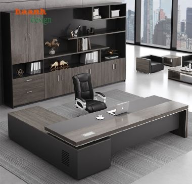Không gian làm việc linh hoạt cho bàn làm việc lãnh đạo -PGD 007
