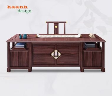 Bàn ghế đồ gỗ phòng lãnh đạo chất lượng cao sang trọng PGG004