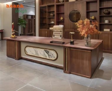 Bàn làm việc của lãnh đạo hiện đại – Sang trọng và đẳng cấp-PGG 016