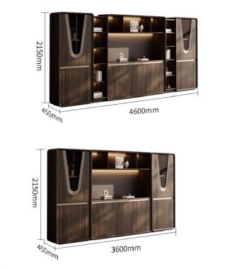 Tạo dấu ấn phong cách với bàn làm việc lãnh đạo gỗ óc chó-PGG 010