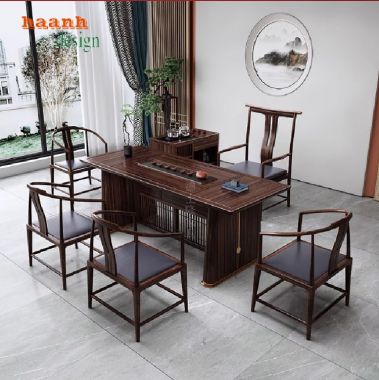 Đánh thức sự sáng tạo với bàn ghế gỗ phòng lãnh đạo-PGG 011