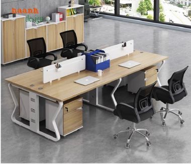 Bàn ghế nhân viên văn phòng bền đẹp và tiện dụng-VPN 009