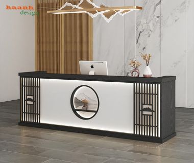 Quầy lễ tân văn phòng QLT001