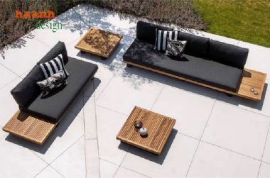 Bộ bàn ghế gỗ ngoài trời Teak – Vẻ đẹp bền bỉ theo năm tháng-SNT 015