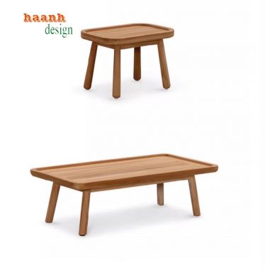 Tuyệt vời bàn ghế gỗ teak ngoài trời cho không gian sống-SNT 013