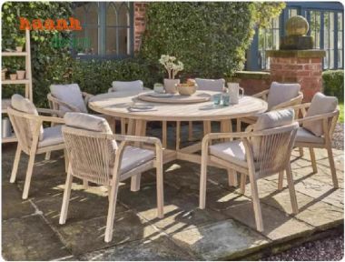 Khám phá bàn ghế gỗ Teak ngoài trời chống mối mọt, chống nước-SNT 014