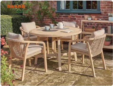 Khám phá bàn ghế gỗ Teak ngoài trời chống mối mọt, chống nước-SNT 014