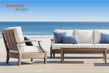 Sofa gỗ ngoài trời SNT001