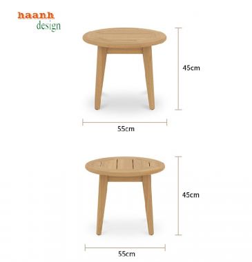 Tìm hiểu về Sofa gỗ ngoài trời gỗ teak tự nhiên-SNT 011