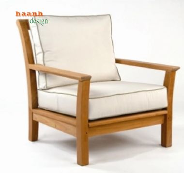 Sofa ngoài trời gỗ teak tự nhiên – Vẻ đẹp cho không gian-SNT 015