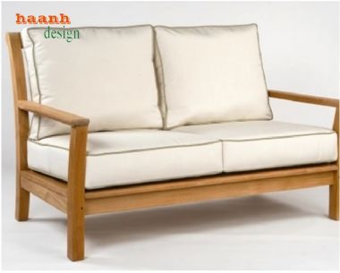 Sofa ngoài trời gỗ teak tự nhiên – Vẻ đẹp cho không gian-SNT 015