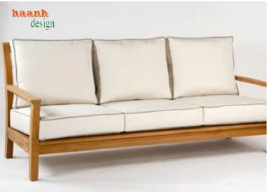 Sofa ngoài trời gỗ teak tự nhiên – Vẻ đẹp cho không gian-SNT 015