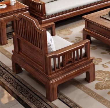 Bàn ghế phòng khách gỗ tự nhiên-Vẻ đẹp trường tồn-BGC 014