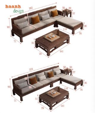 Chọn lựa Sofa gỗ tự nhiên thích hợp cho gia đình bạn-BGC 012