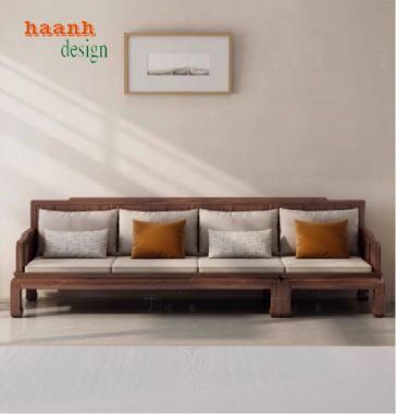 Chọn lựa Sofa gỗ tự nhiên thích hợp cho gia đình bạn-BGC 012