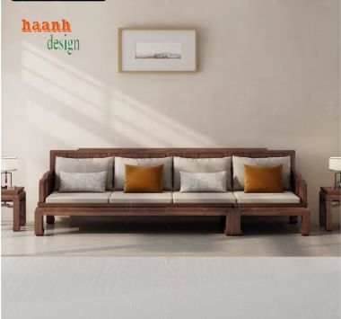 Chọn lựa Sofa gỗ tự nhiên thích hợp cho gia đình bạn-BGC 012