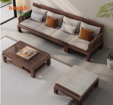 Chọn lựa Sofa gỗ tự nhiên thích hợp cho gia đình bạn-BGC 012
