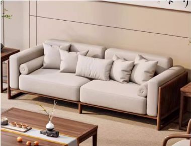 Bàn ghế gỗ óc chó phòng khách – Đẳng cấp cho không gian sống-SFH 017